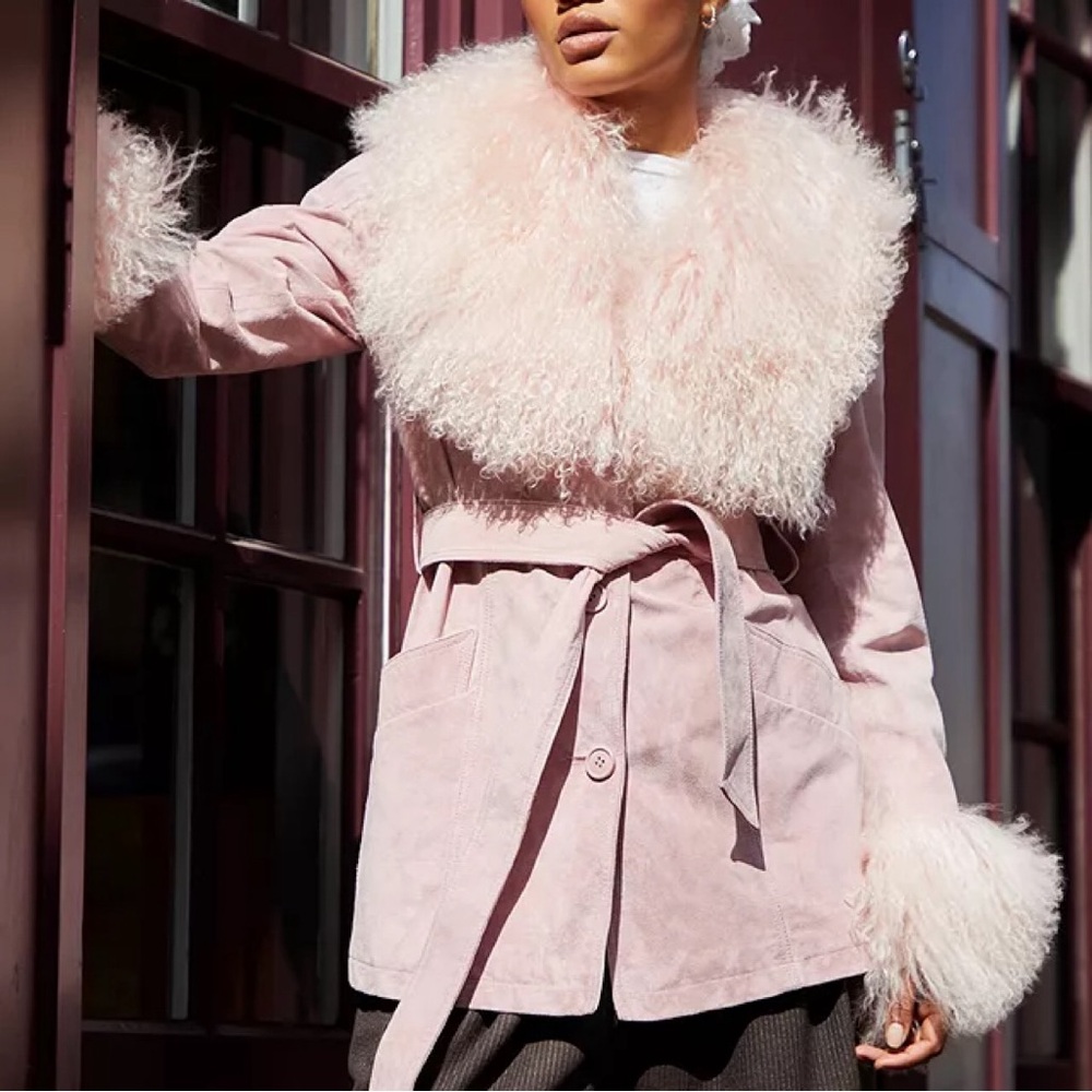 UO Anita Real Suede Jacket